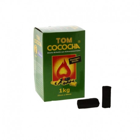 CHARBONS TOM COCOCHA HEXAGON 1KG