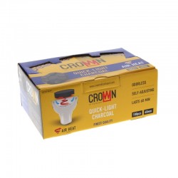 CHARBONS CARBOPOL CROWN 40MM BOITE DE 100